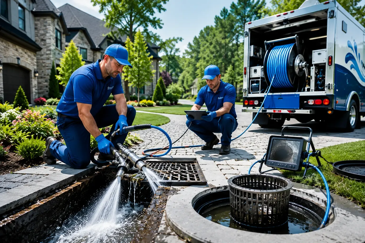 Local outdoor drain cleaning professionals in Alexander, AR